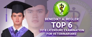 Fil-German DMMMSU NLUC Graduate is Top 6 in the August 2018 Veterinarian…