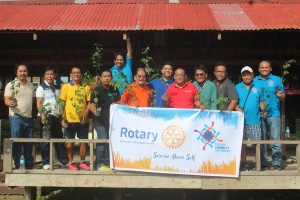 MLUC, Rotary initiate tree planting