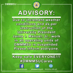 ADVISORY: