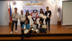 SLUC CAS students dominate NSM Provincial Elims
