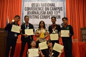 DMMMSU student scribes win 4 awards in national writing competition