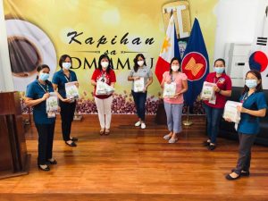 DOJ PPA RO1 receives 60 packs of seedlings from DOUS