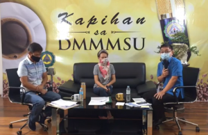 NEDA-RO1 presents Ilocos Recovery Plan in Kapihan sa DMMMSU