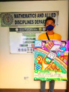 SLUCian secures gold in 31st NSM Reg’l Poster-Slogan Making Competition