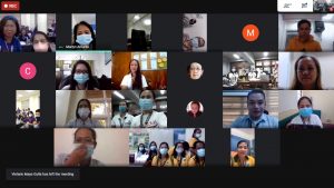 DMMMSU GADvocates trained on Gender Sensitivity via Google Meet