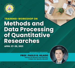 DMMMSU conducts Research Re-tooling