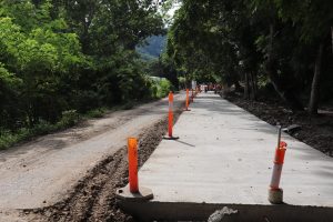 Farm to market road construction from DMMMSU- Sapilang now in full swing