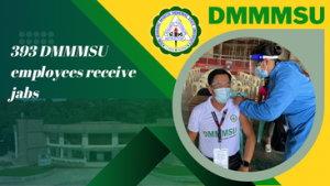 393 DMMMSU employees receive jabs
