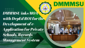 DMMMSU inks MOA with DepEd RO1 for the Development of e-Application for…