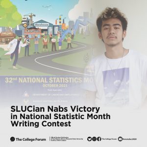 SLUCian Nabs Victory in NSM Writing Contest