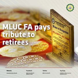 MLUC FA pays tribute to retirees