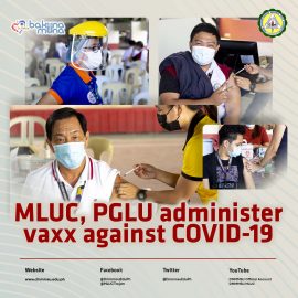 MLUC, PGLU administer vaxx against COVID-19