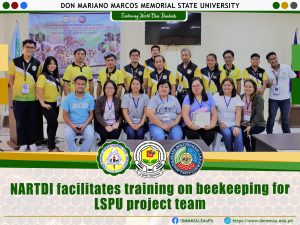 NARTDI facilitates training on beekeeping for LSPU project team