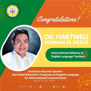DMMMSU Dean speaks at 2022 Global Educator’s Congress