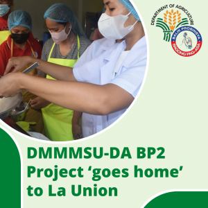 DMMMSU-DA BP2 Project ‘goes home’ to La Union