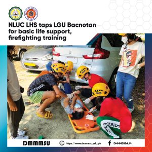NLUC LHS taps LGU Bacnotan for Basic Life Support, Firefighting Training