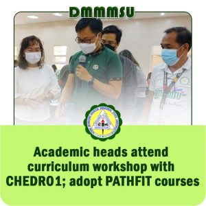 Academic heads attend curriculum workshop with CHEDRO1; adopt PATHFIT courses