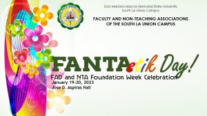 DMMMSU FANTA loosen up on DMMMSU’s 42nd Foundation Anniversary