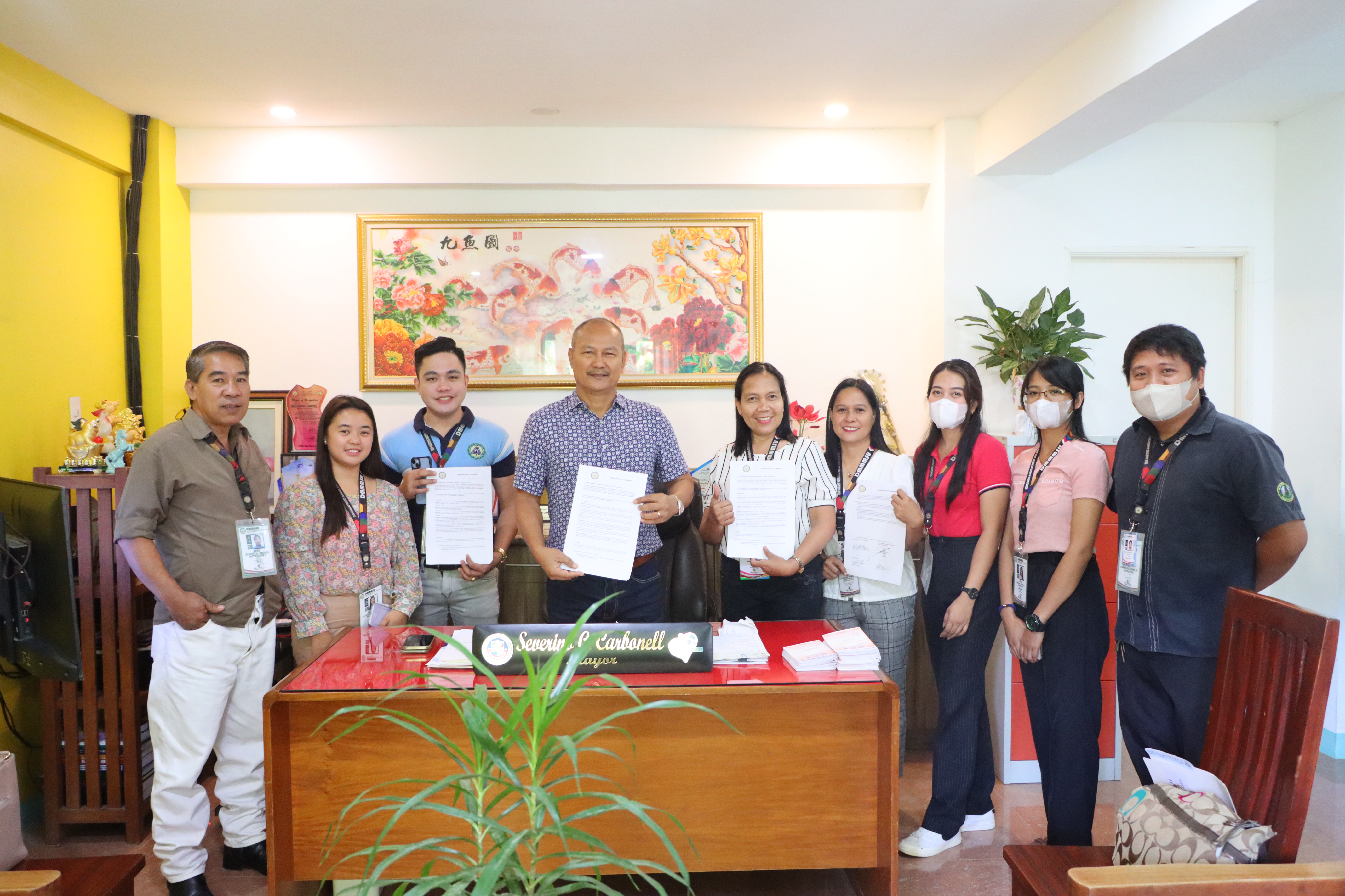 DMMMSU, Sto. Tomas LGU forge partnership for Project STITCH