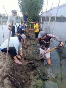 2200 mangroves planted in Aringay, Bacnotan coastal areas