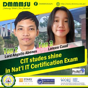 CIT studes shine in Nat’l IT Certification Exam
