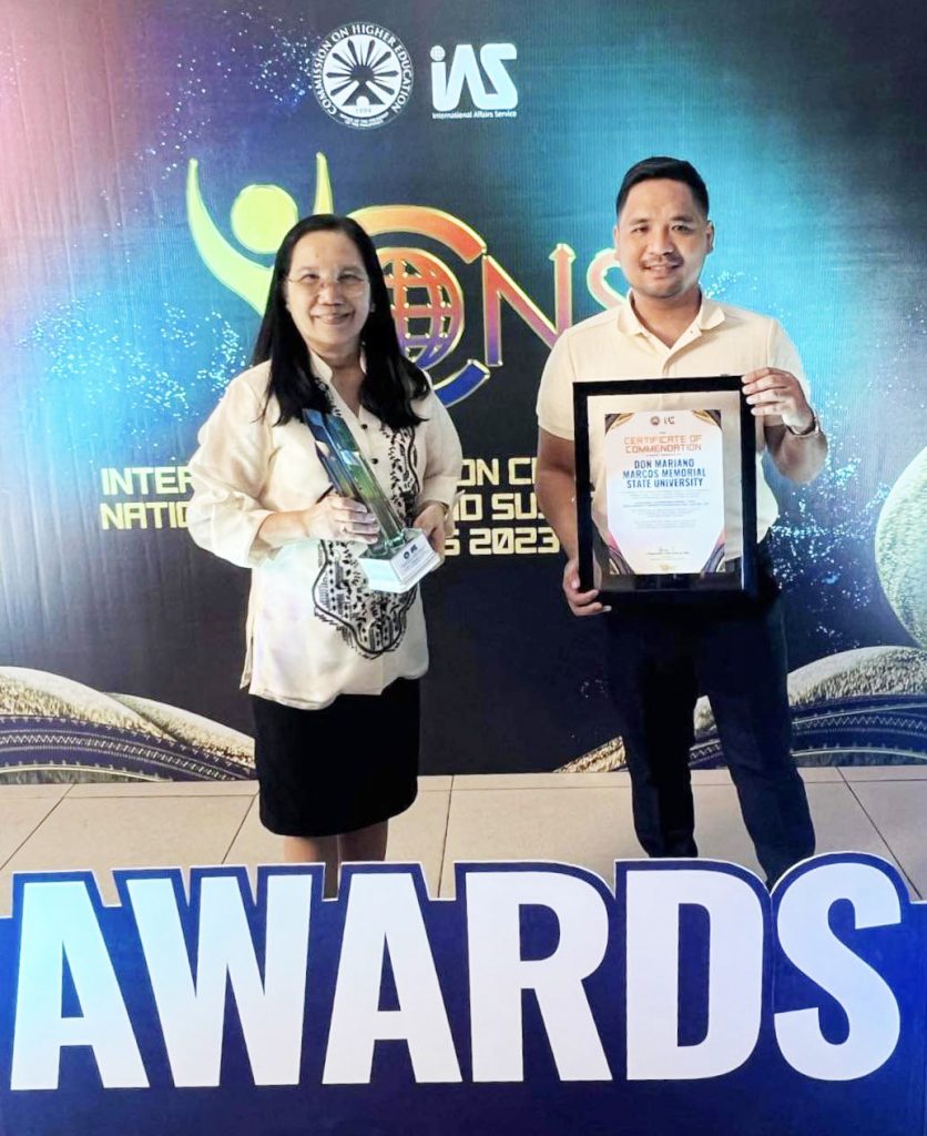 DMMMSU receives CHED ICONS Awards Don Mariano Marcos Memorial State