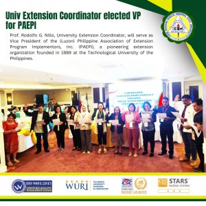 Univ Extension Coordinator elected VP for PAEPI