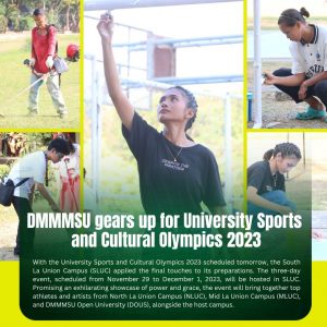DMMMSU gears up for University Sports and Cultural Olympics 2023