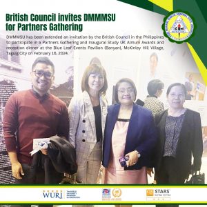 British Council invites DMMMSU for Partners Gathering