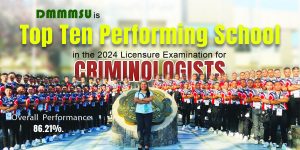 DMMMSU is among Top-Performing Schools in 2024 Licensure Examination for Criminologists