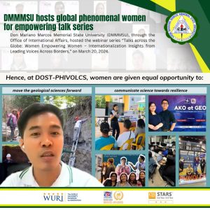 DMMMSU hosts global phenomenal women for empowering talk series