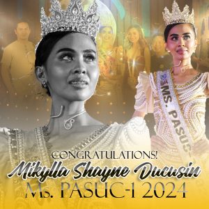 Mikylla Shane Ducusin is Ms. PASUC -1 2024