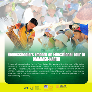 Homeschoolers Embark on Educational Tour to DMMMSU-NARTDI