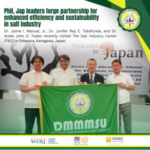 Phil, Jap leaders forge partnership for enhanced efficiency and sustainability in salt…