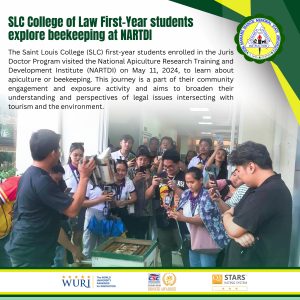 SLC College of Law First-Year students explore beekeeping at NARTDI
