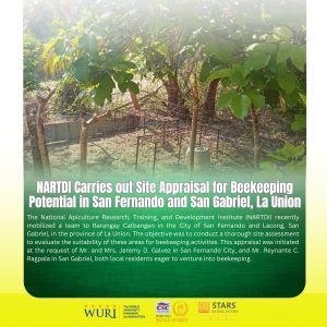 NARTDI Carries out Site Appraisal for Beekeeping Potential in San Fernando and…