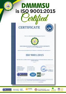 DMMMSU achieves milestone with system-wide certification audit