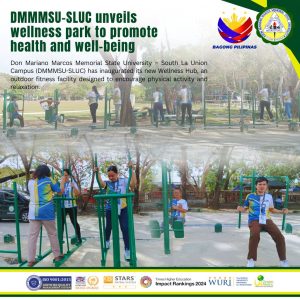 DMMMSU-SLUC unveils wellness park to promote health and well-being