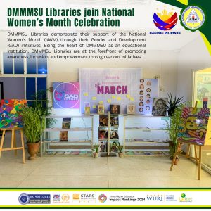 DMMMSU Libraries join National Women’s Month Celebration