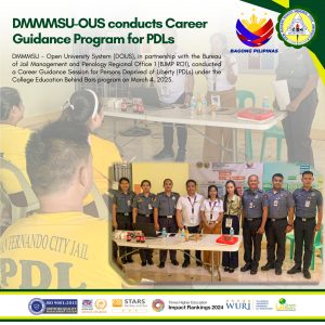 DMMMSU-OUS conducts Career Guidance Program for PDLs