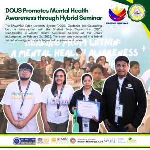 DOUS Promotes Mental Health Awareness through Hybrid Seminar