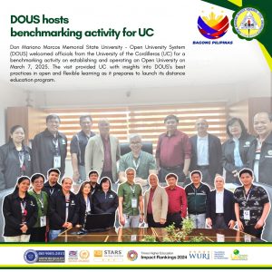 DOUS hosts benchmarking activity for UC