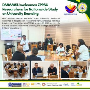 DMMMSU welcomes ZPPSU Researchers for Nationwide Study on University Branding