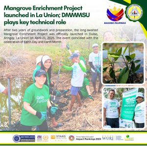 Mangrove Enrichment Project launched in La Union; DMMMSU plays key technical role
