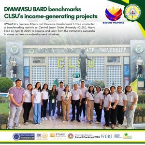 DMMMSU BARD benchmarks CLSU’s income-generating projects