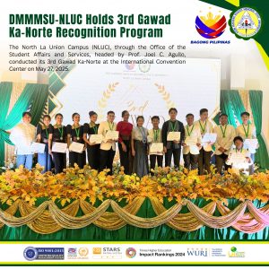 DMMMSU-NLUC Holds 3rd Gawad ka-Norte Recognition Program