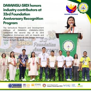 DMMMSU-SRDI honors industry contributors at 33rd Foundation Anniversary Recognition Program