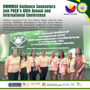 DMMMSU Guidance Counselors join PGCA’s 60th Annual and International Conference