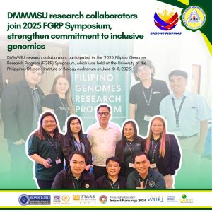 DMMMSU research collaborators join 2025 FGRP Symposium, strengthen commitment to inclusive genomics