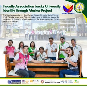 Faculty Association backs University Identity through Marker Project